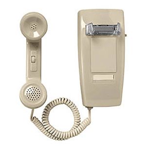 Allen Tel GB2554VS44 Single Line Mini Wall Phone With Single Number Di ...